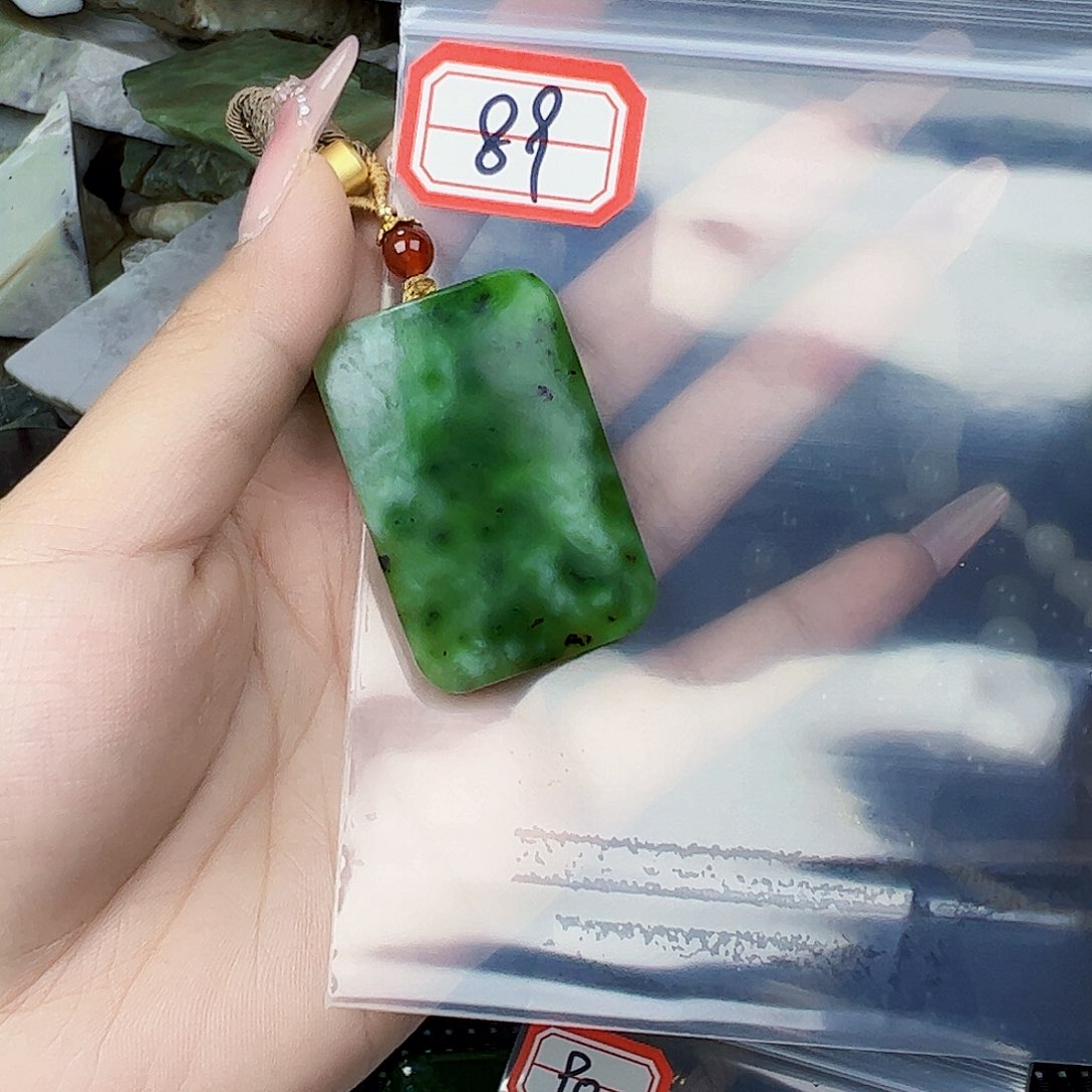 和田玉珠宝半成品未镶嵌