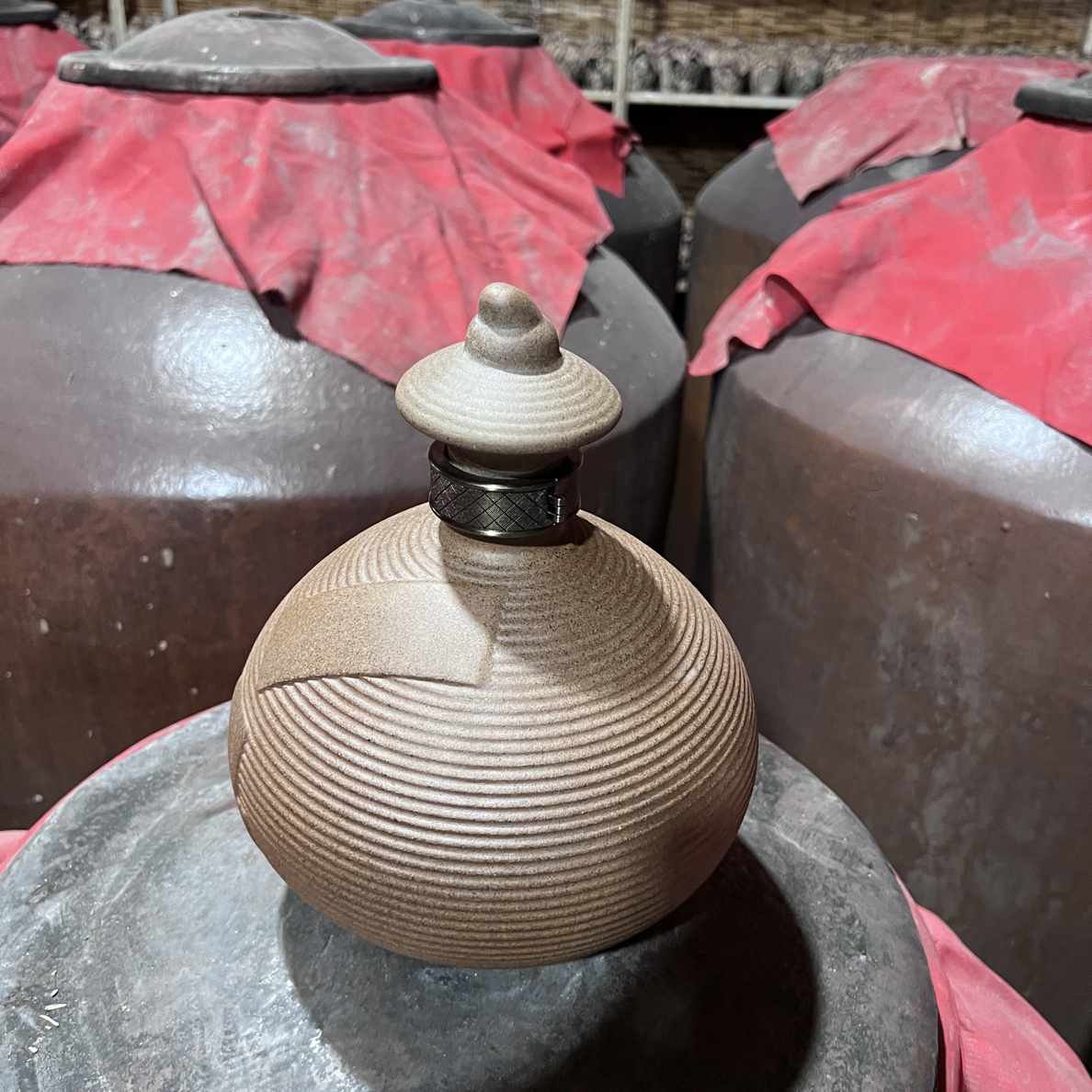 龙华迎古井镇原浆纯粮酒浓香型白酒60度2500毫升陶坛装60度3000ML