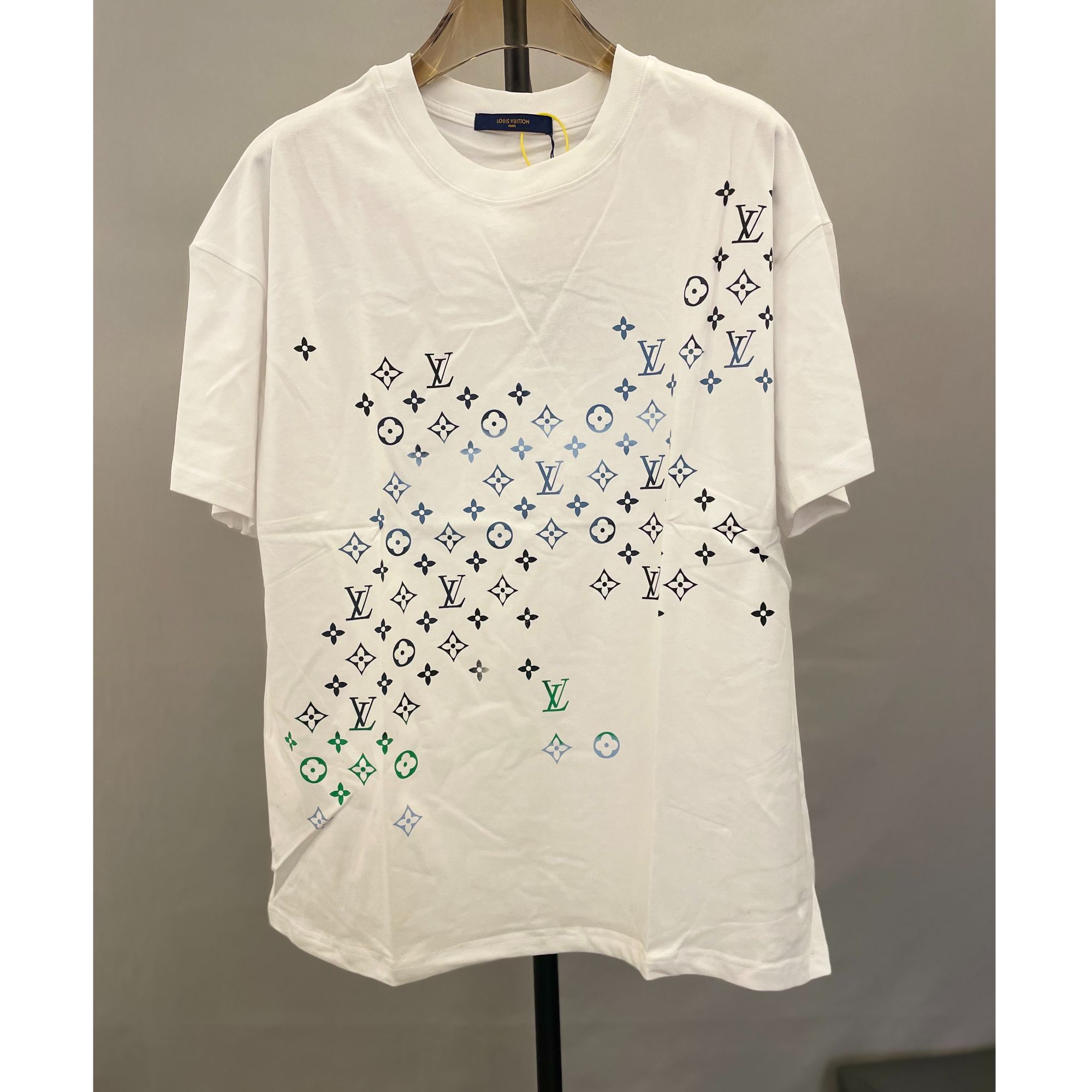 99新 LouisVuitton/路易威登 白色短袖男士夏季