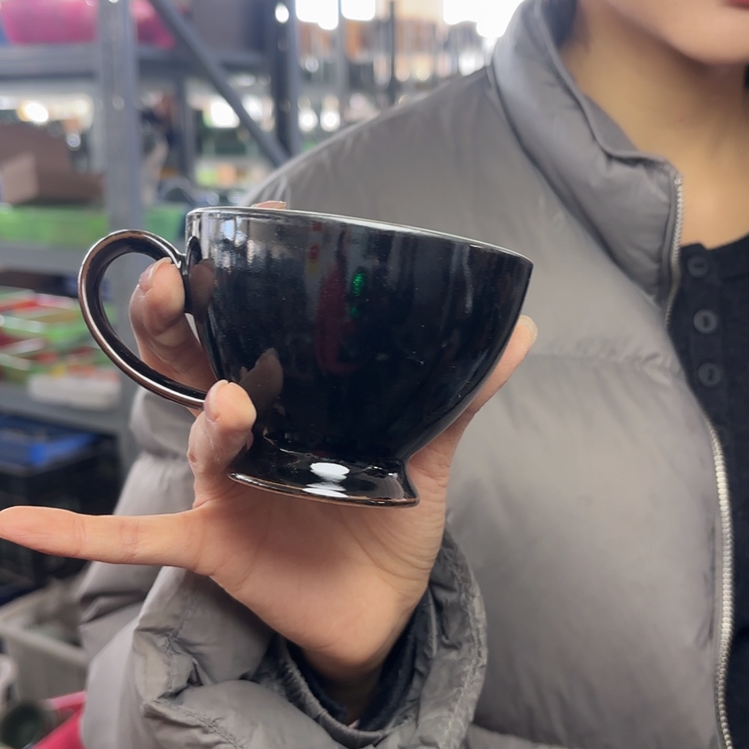 龙泉云间青瓷小米茶器