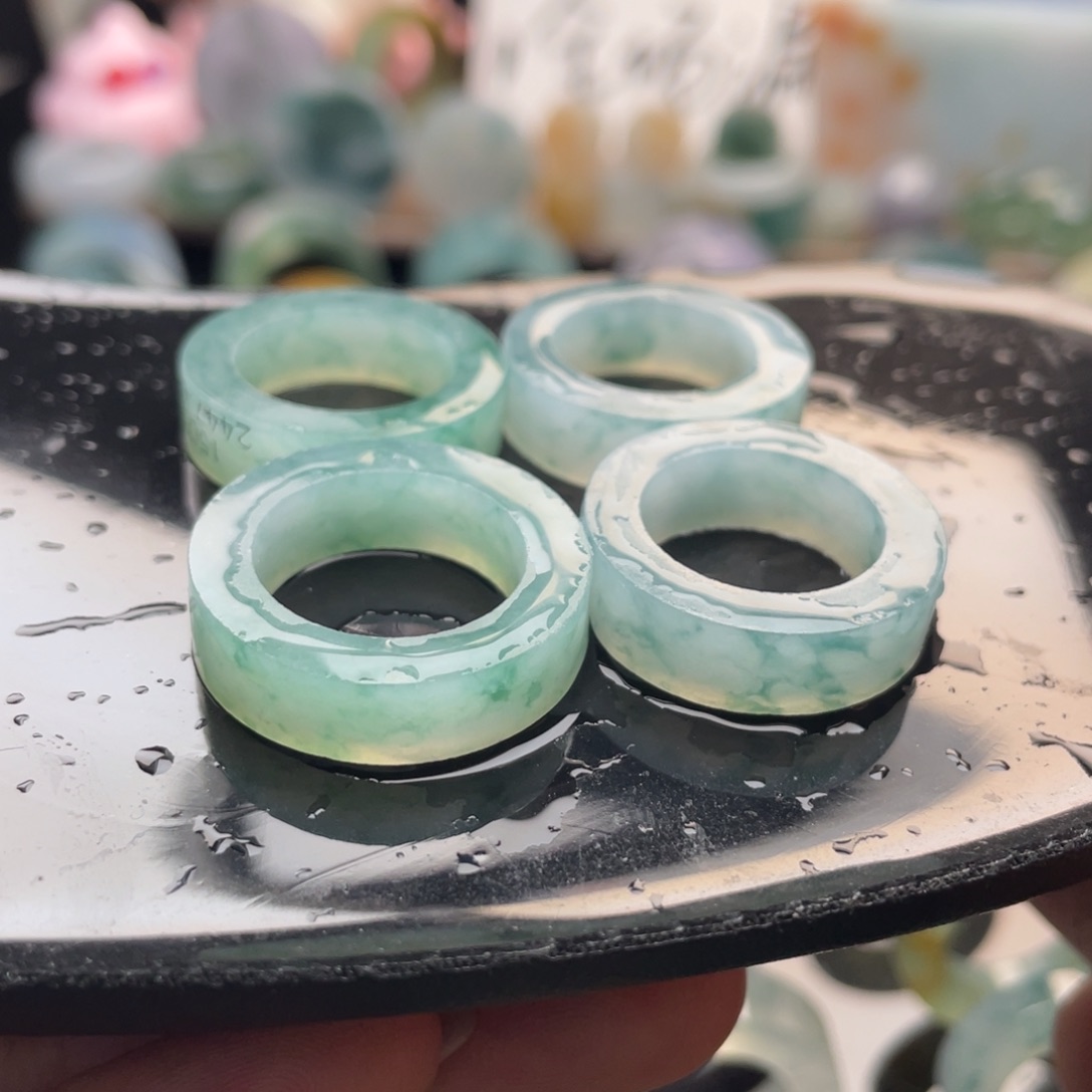 定制翡翠未镶嵌  娇润飘花（任选1）