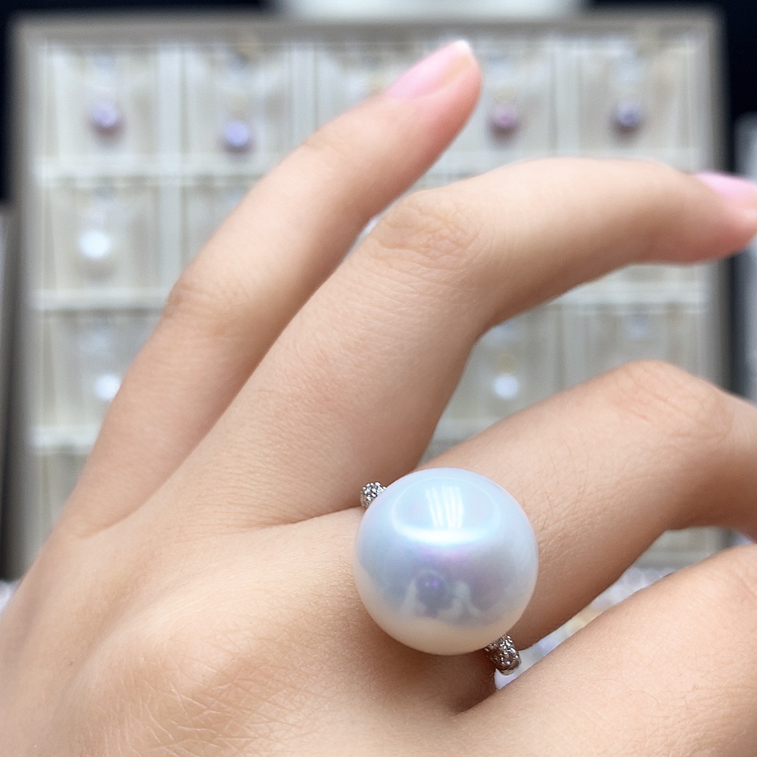 颈饰合金淡水珍珠