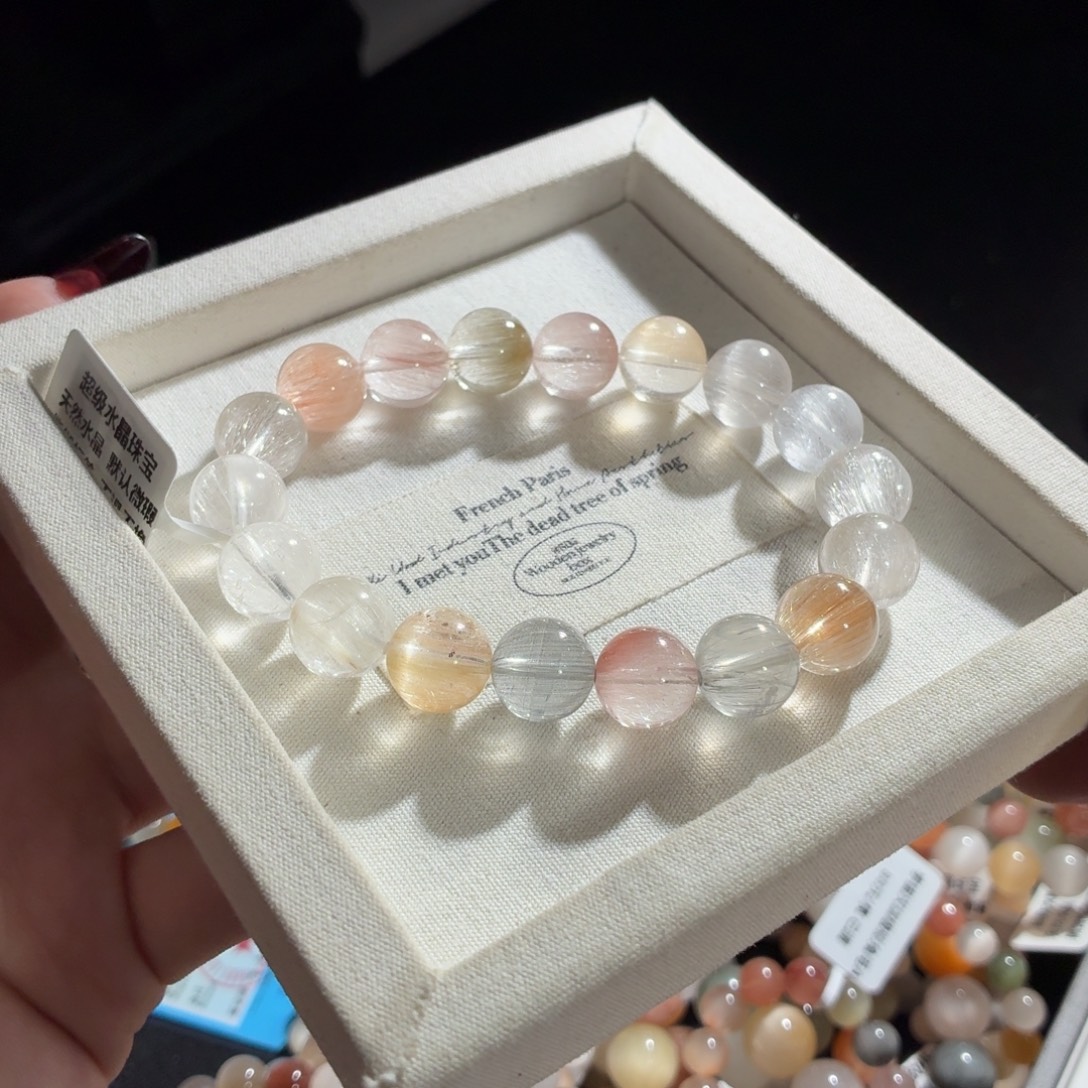 未镶嵌手链水晶186号多样性发一R 11+