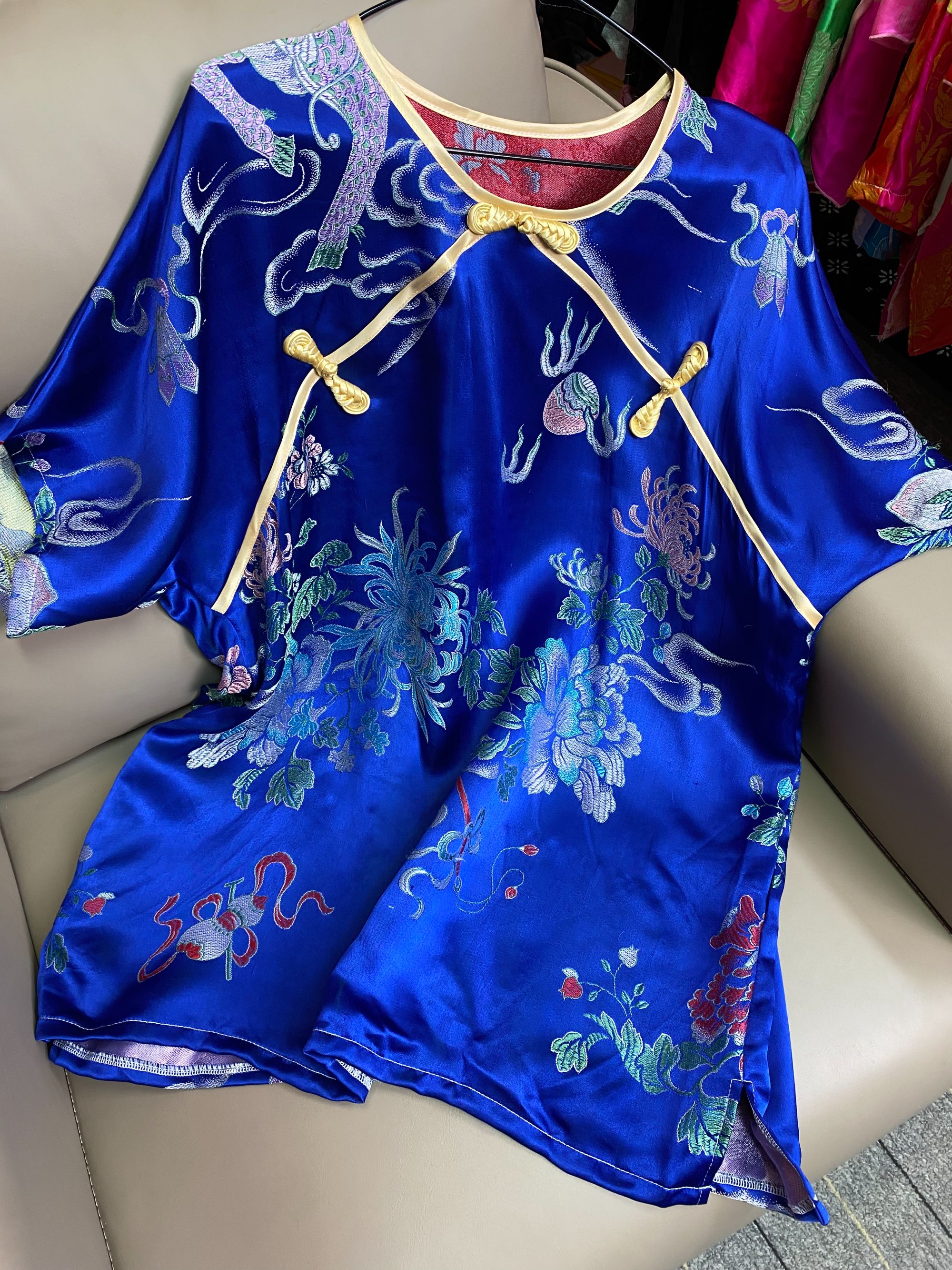 今喜仓老缎桑蚕丝-新中式国风服装-直播间链接-乱拍不发