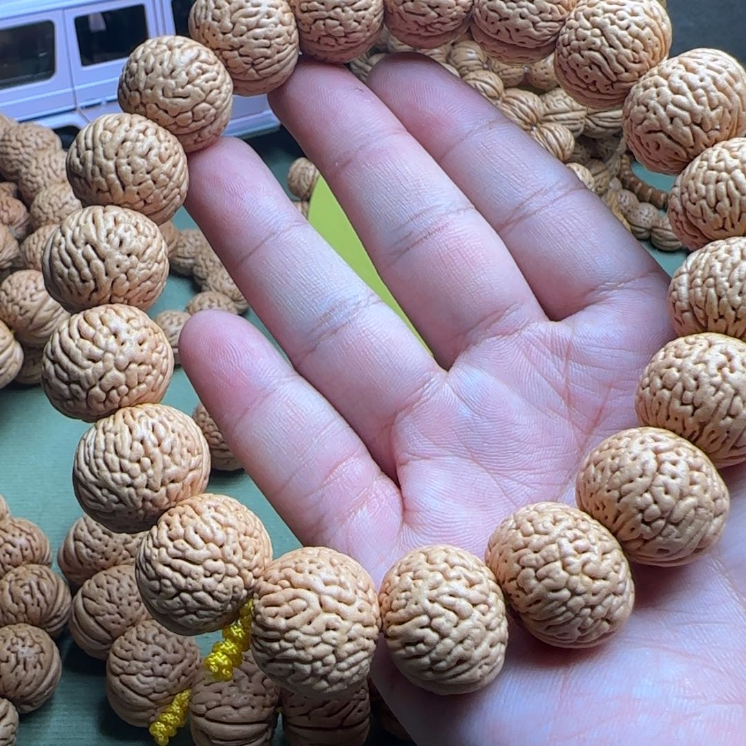 太***哥桃核手串白月光桃核手持22-23-18