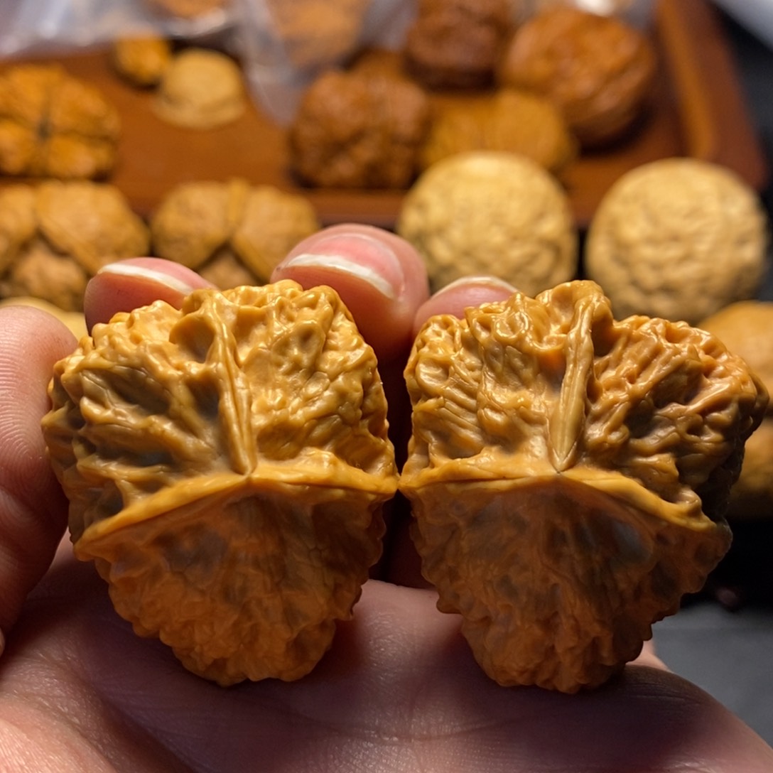 文玩核桃把件37尺苍龙三棱