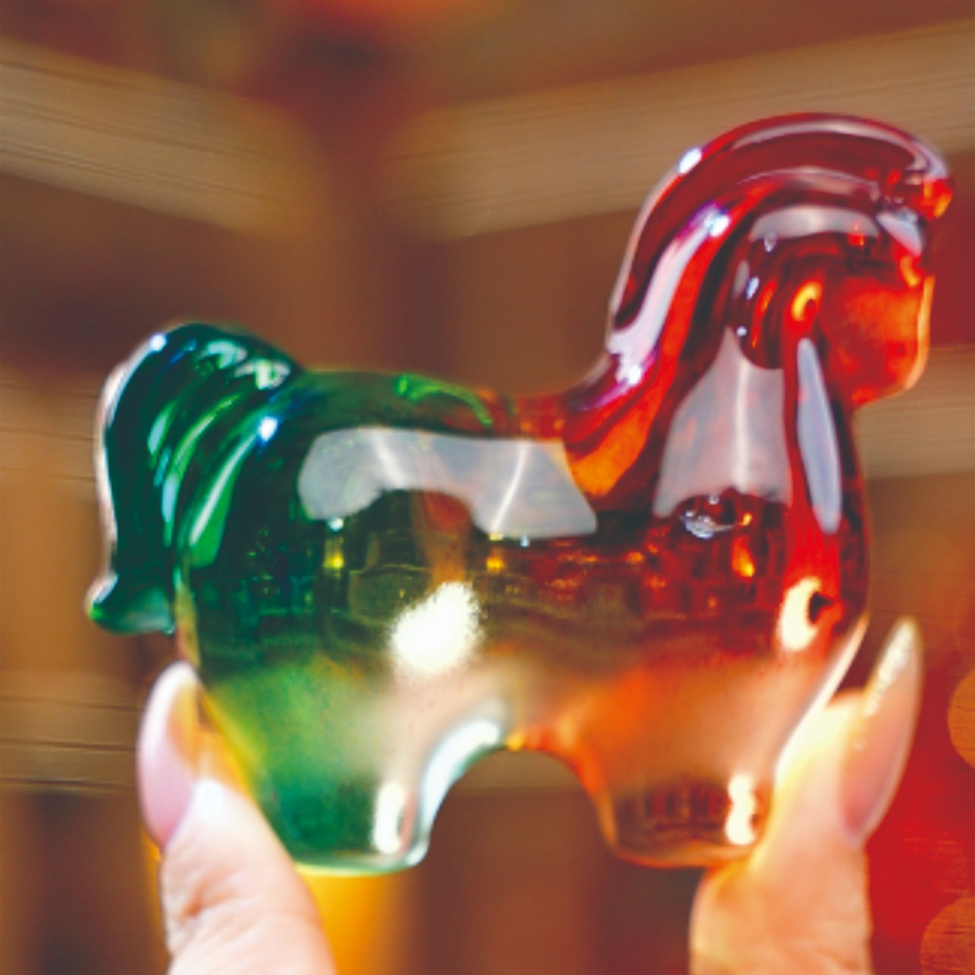 B家特别设计款-彩色小小唐马装饰摆件