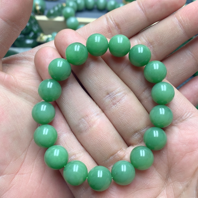 【闪购商品】和田玉（碧玉）手链未镶嵌