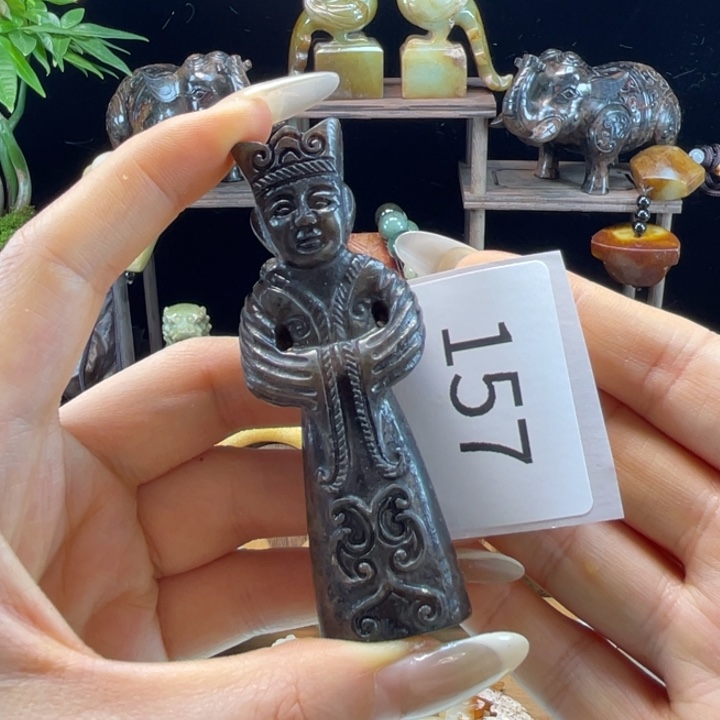 和田玉（糖玉）未镶嵌挂件