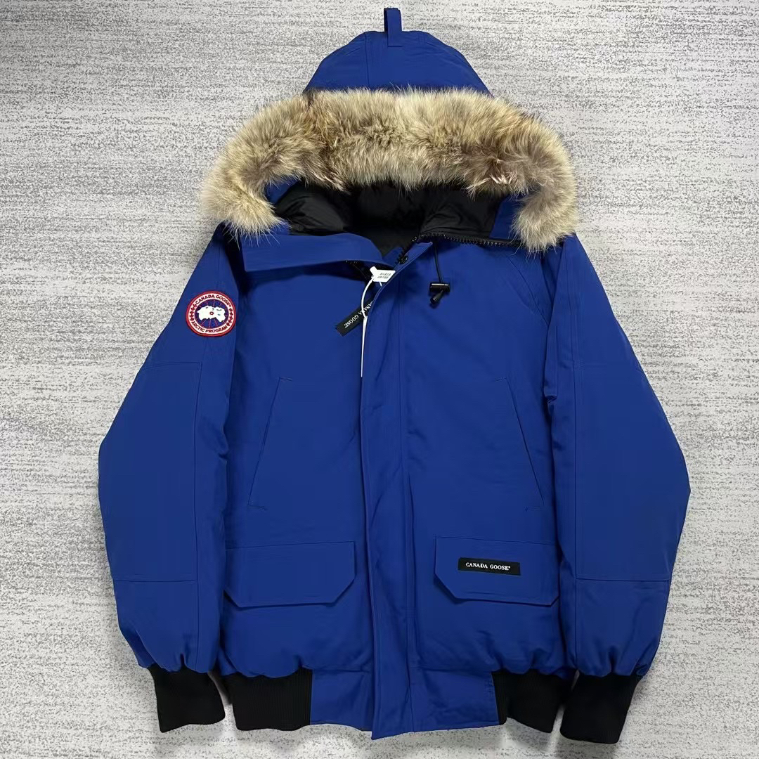 99新 CANADA GOOSE 加拿大鹅 XS 蔚洋蓝色飞行员chilliwack羽绒服