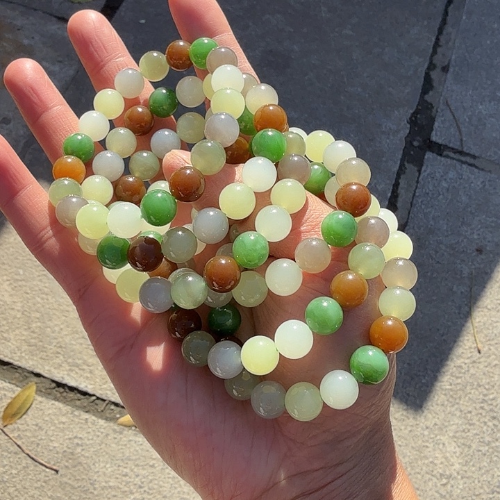 和田玉未镶嵌手链多样发拍一发一