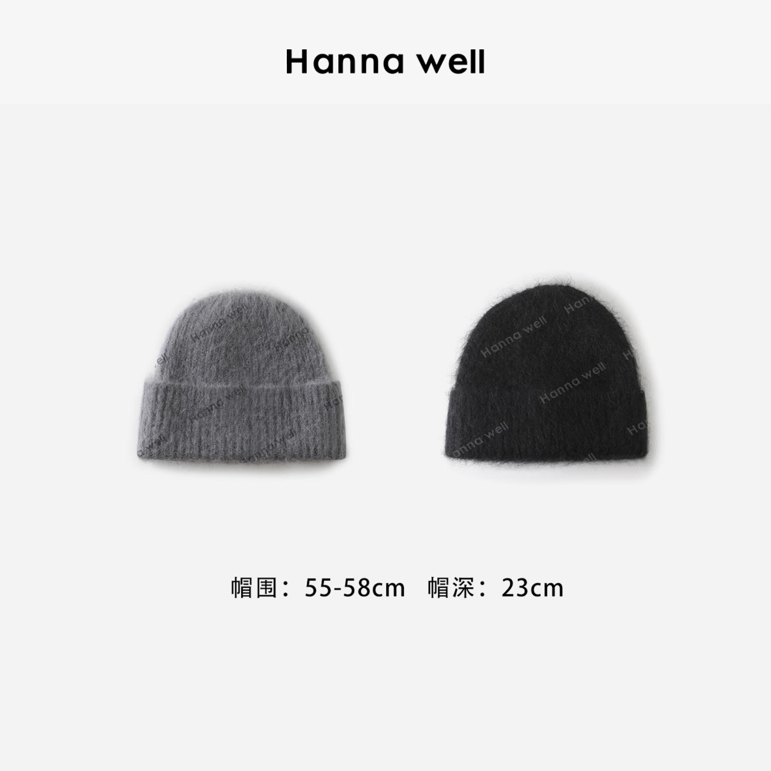 妞姐自制 毛线帽 定染康宝莱纱保暖软糯舒适冬季帽子 PS3D3099.