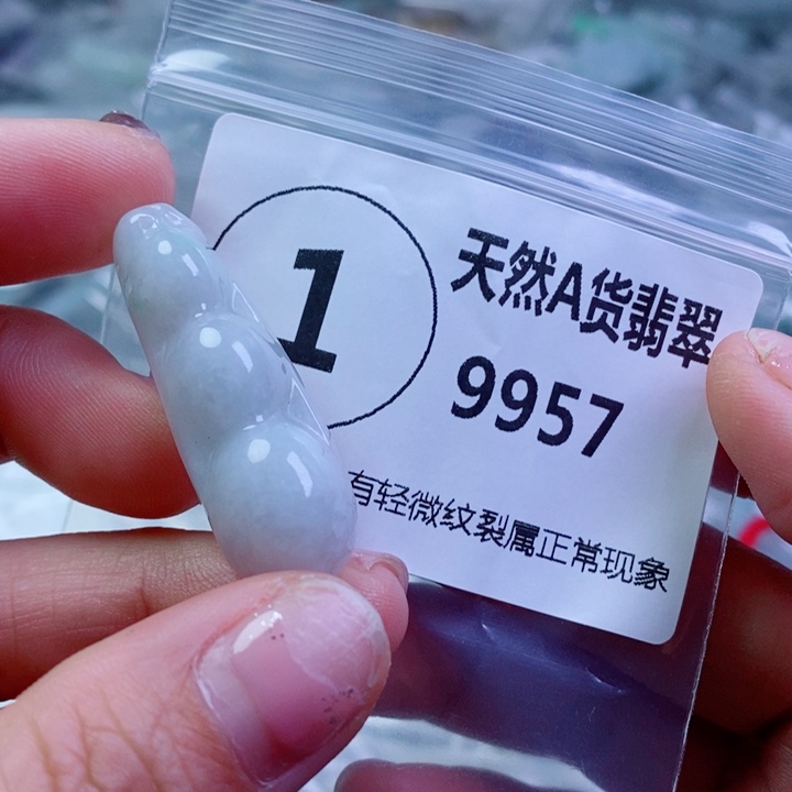 翡翠颈饰未镶嵌吊坠