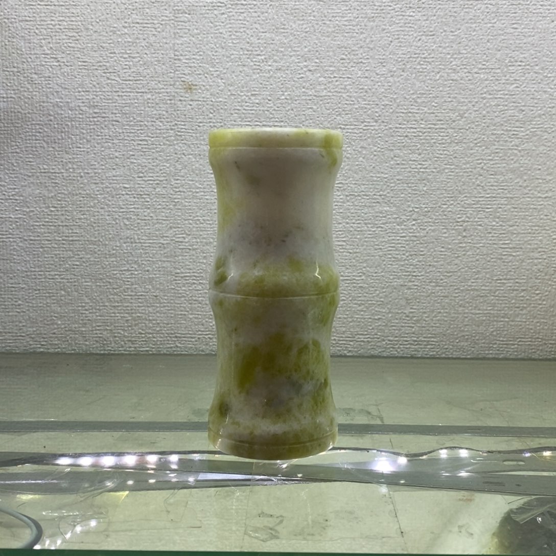 蛇纹石玉摆件未镶嵌轶**观