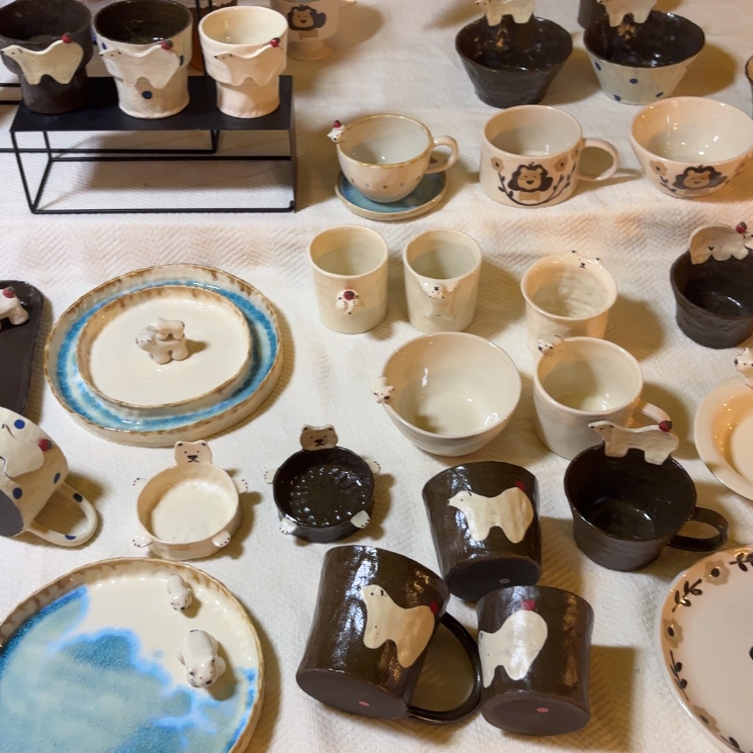 陶摆件可爱的鸭鸭鸭鸭鸭