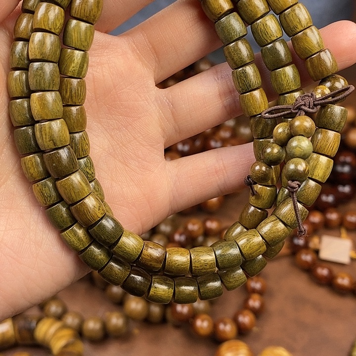 维腊木（绿檀）直切多圈