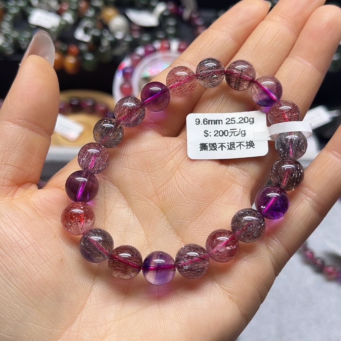 水晶手链未镶嵌天然水晶