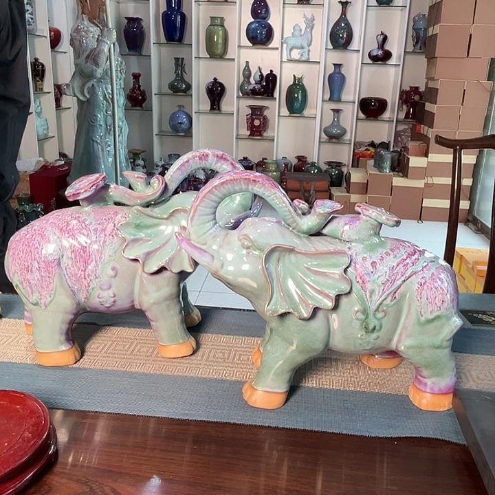 上***缘钧瓷摆件钧瓷摆件钧瓷摆件