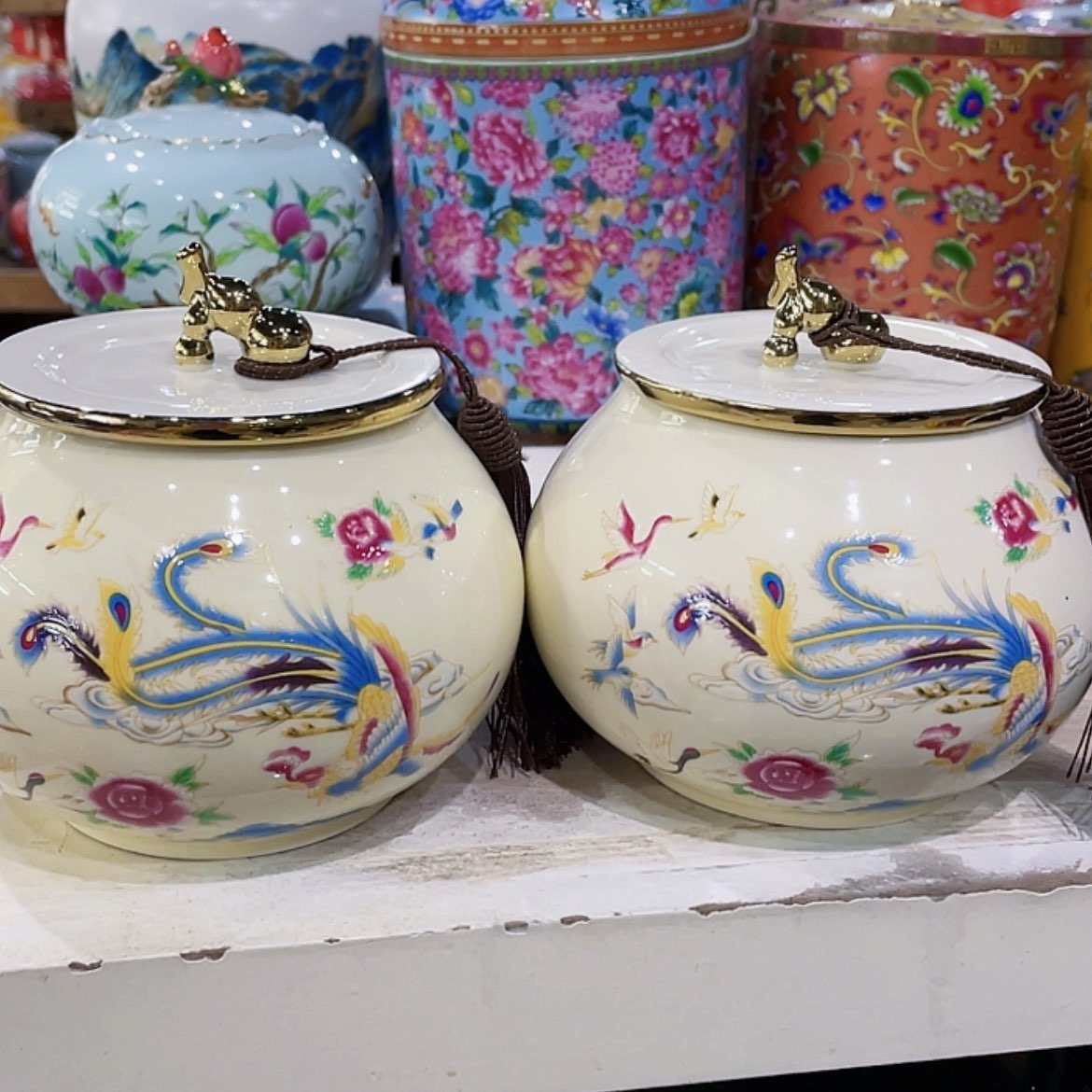 【闪购商品】罐陶瓷茶叶罐密封罐