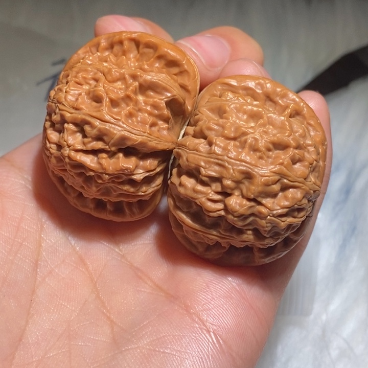 ༺***༻吊坠桃核有修白狮子