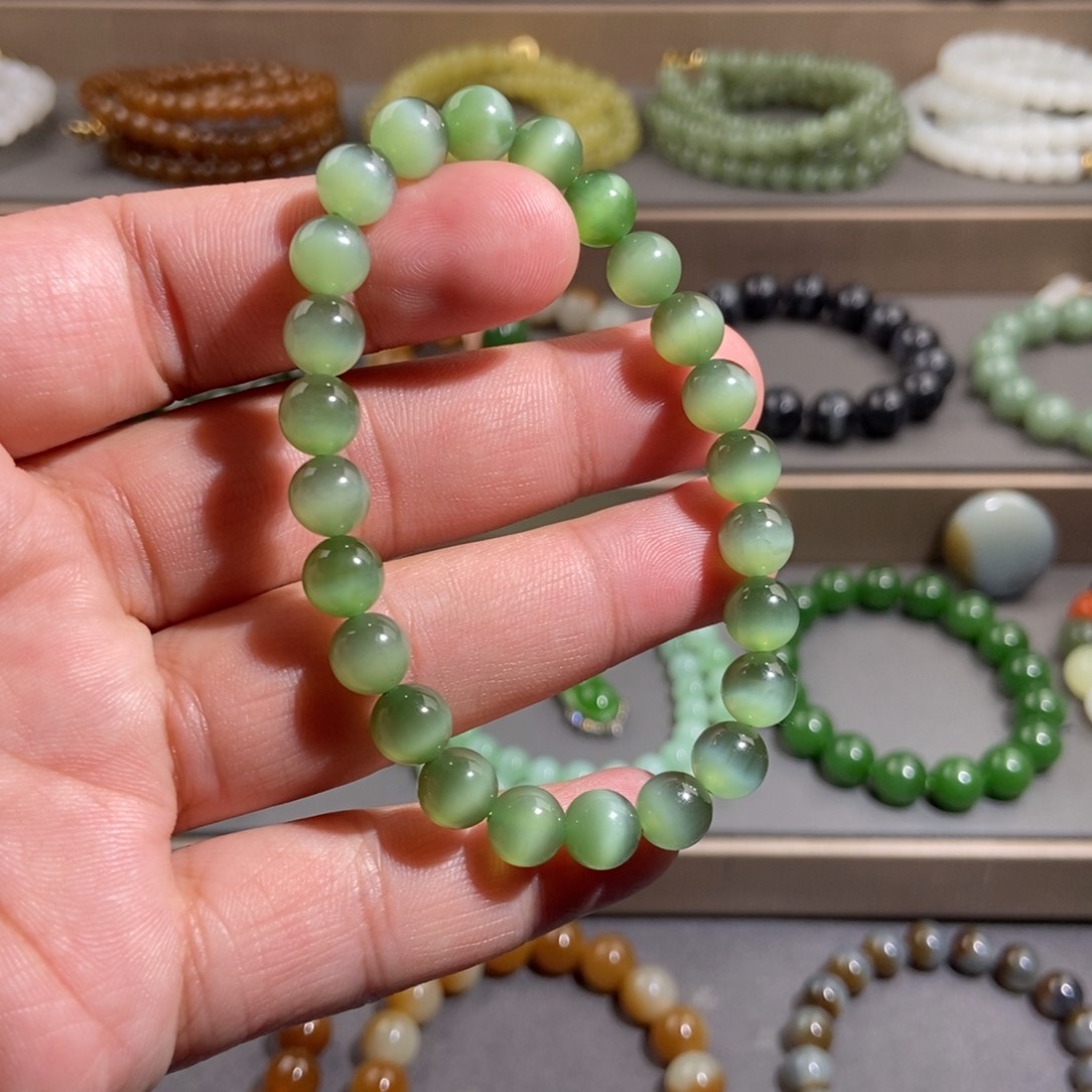 和田玉手链未镶嵌