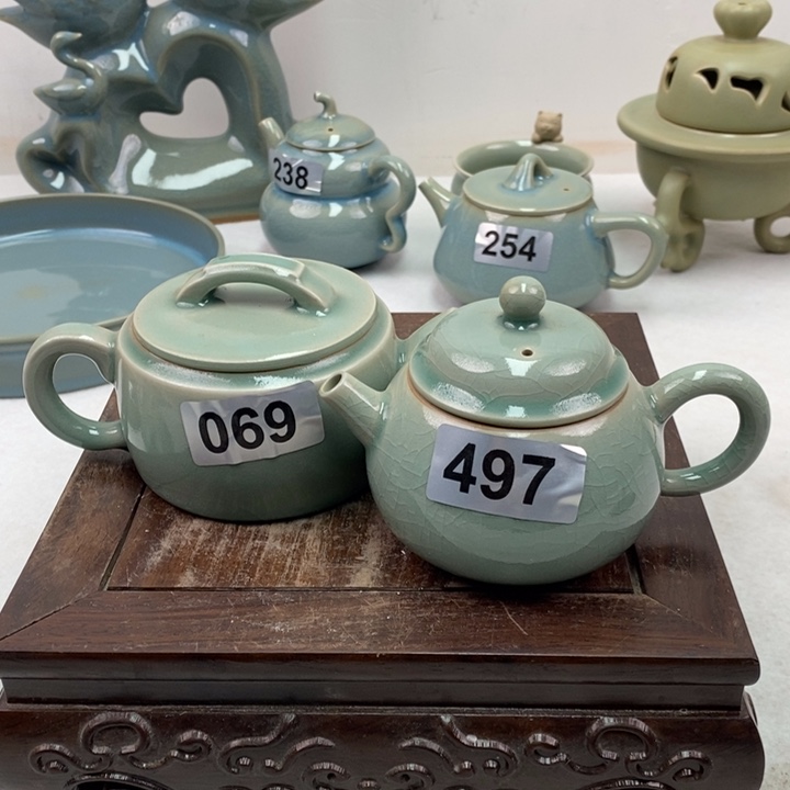 壶喜***^原矿釉原产地汝瓷