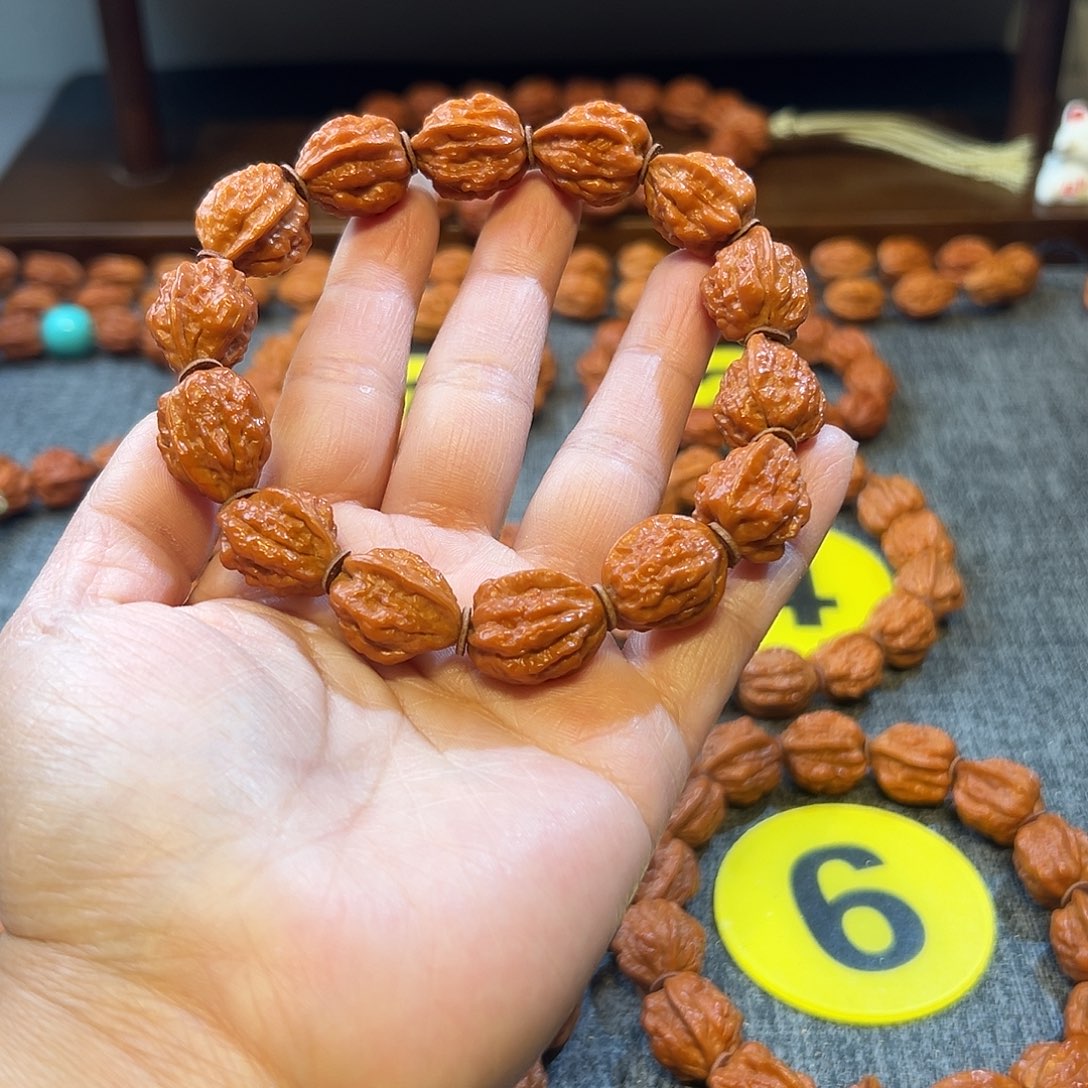 文玩核桃手串小金蟾