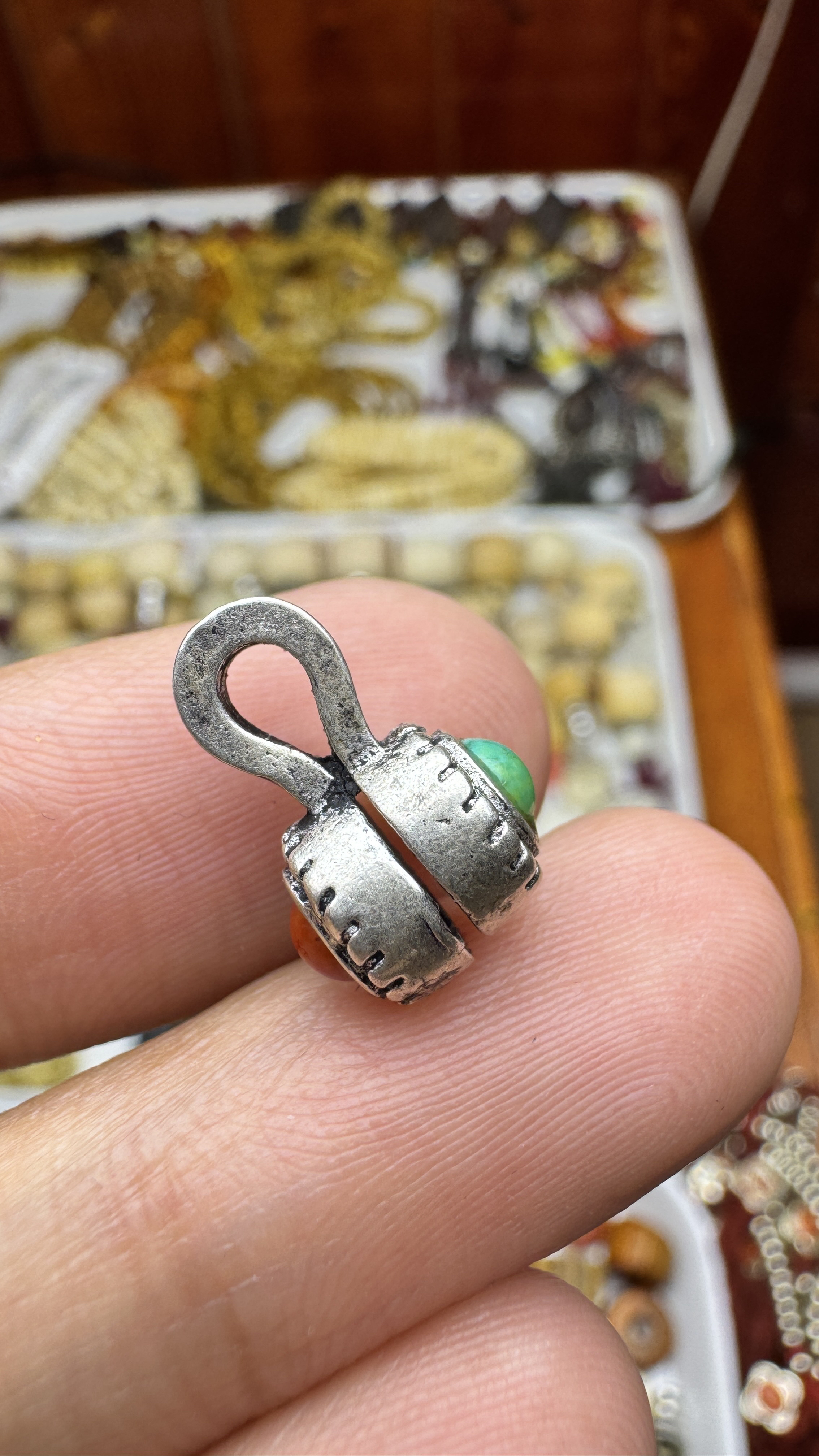 铁合金大理石手链 刚