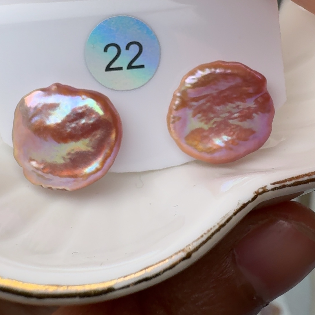 淡水珍珠未镶嵌耳饰