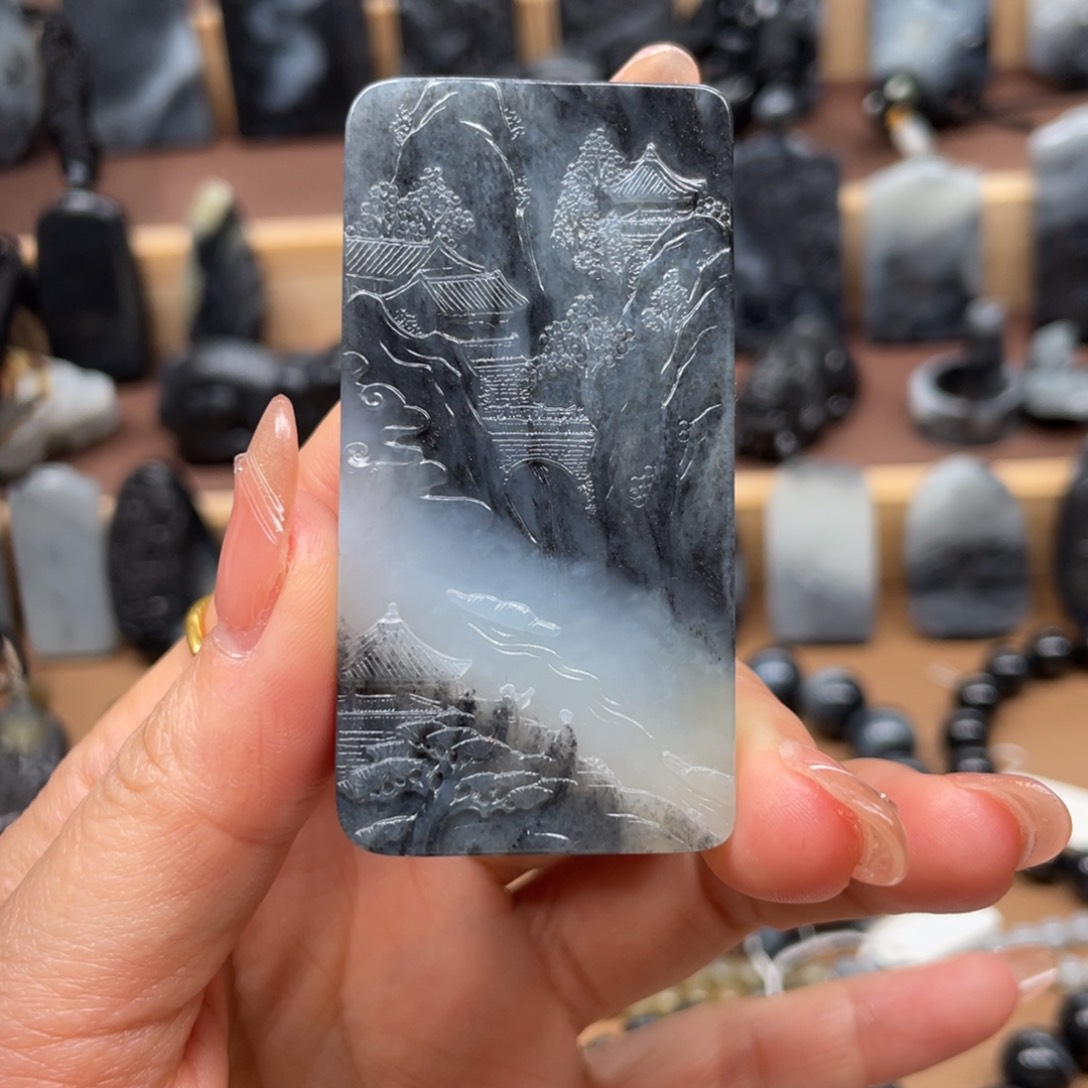 和田玉挂件未镶嵌