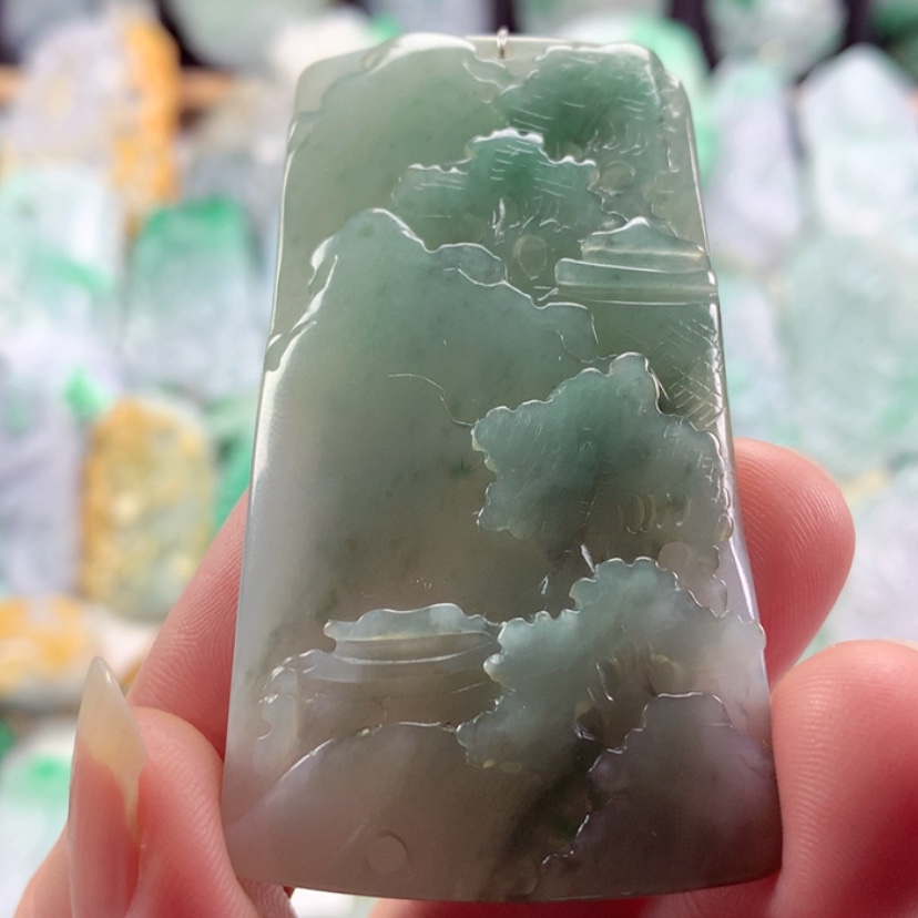 【闪购商品】翡翠吊坠(不含链)未镶嵌