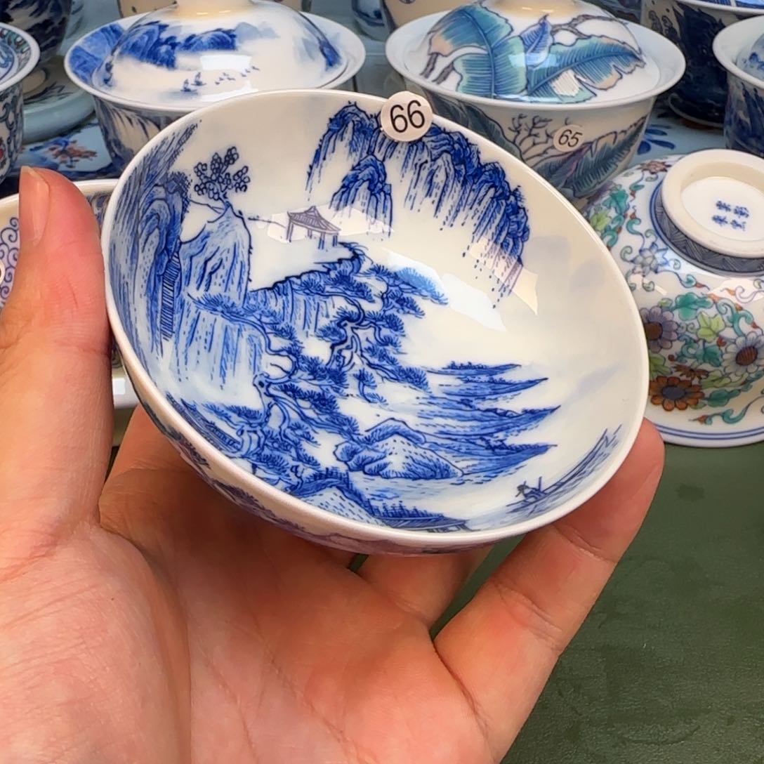 彦祖纯手工手绘茶具66