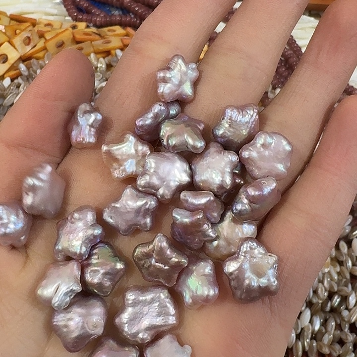 玛瑙/玉髓合金珠宝半成品一颗紫色巴洛克