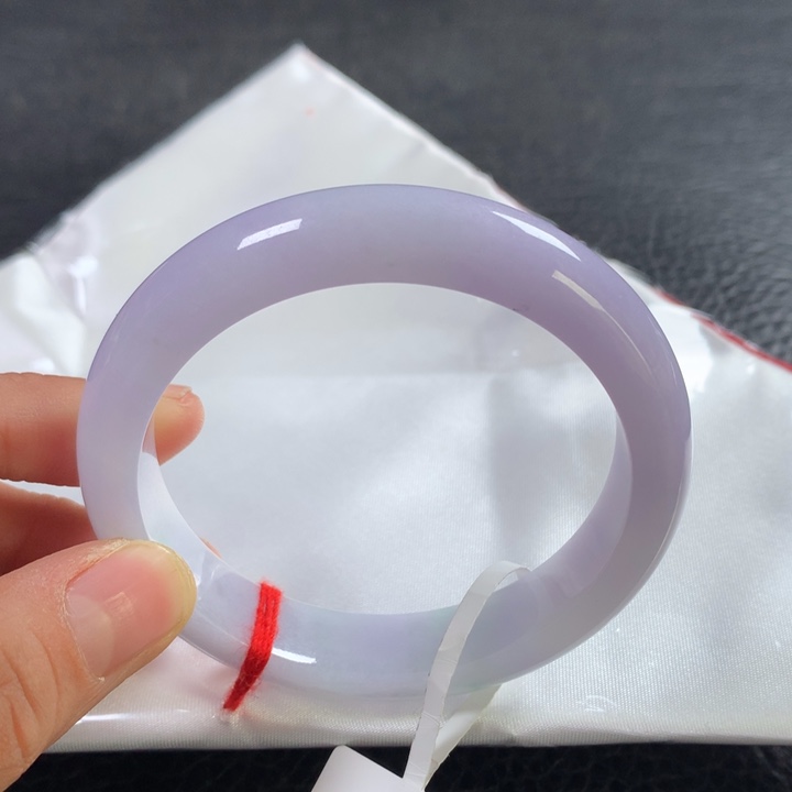 翡翠未镶嵌手镯55圈