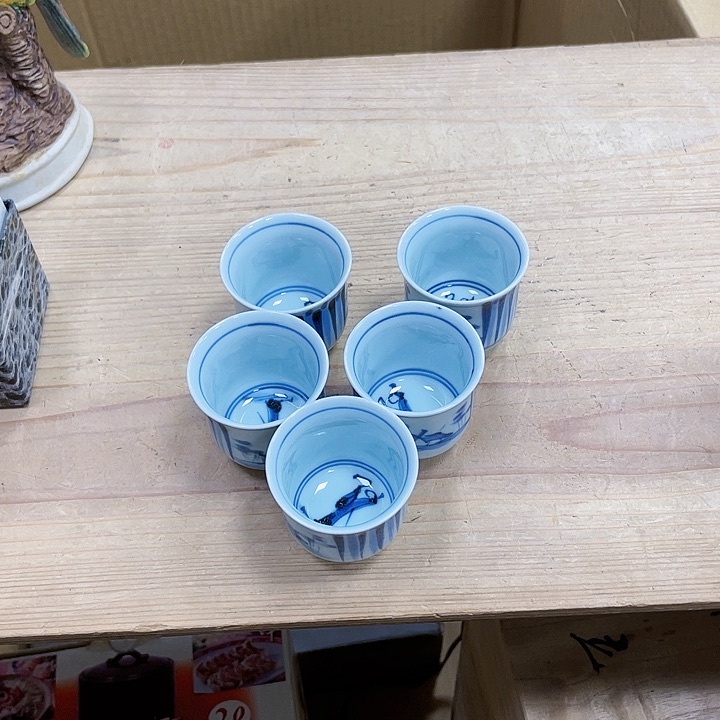 瓷片木*瓷制作工艺品摆件