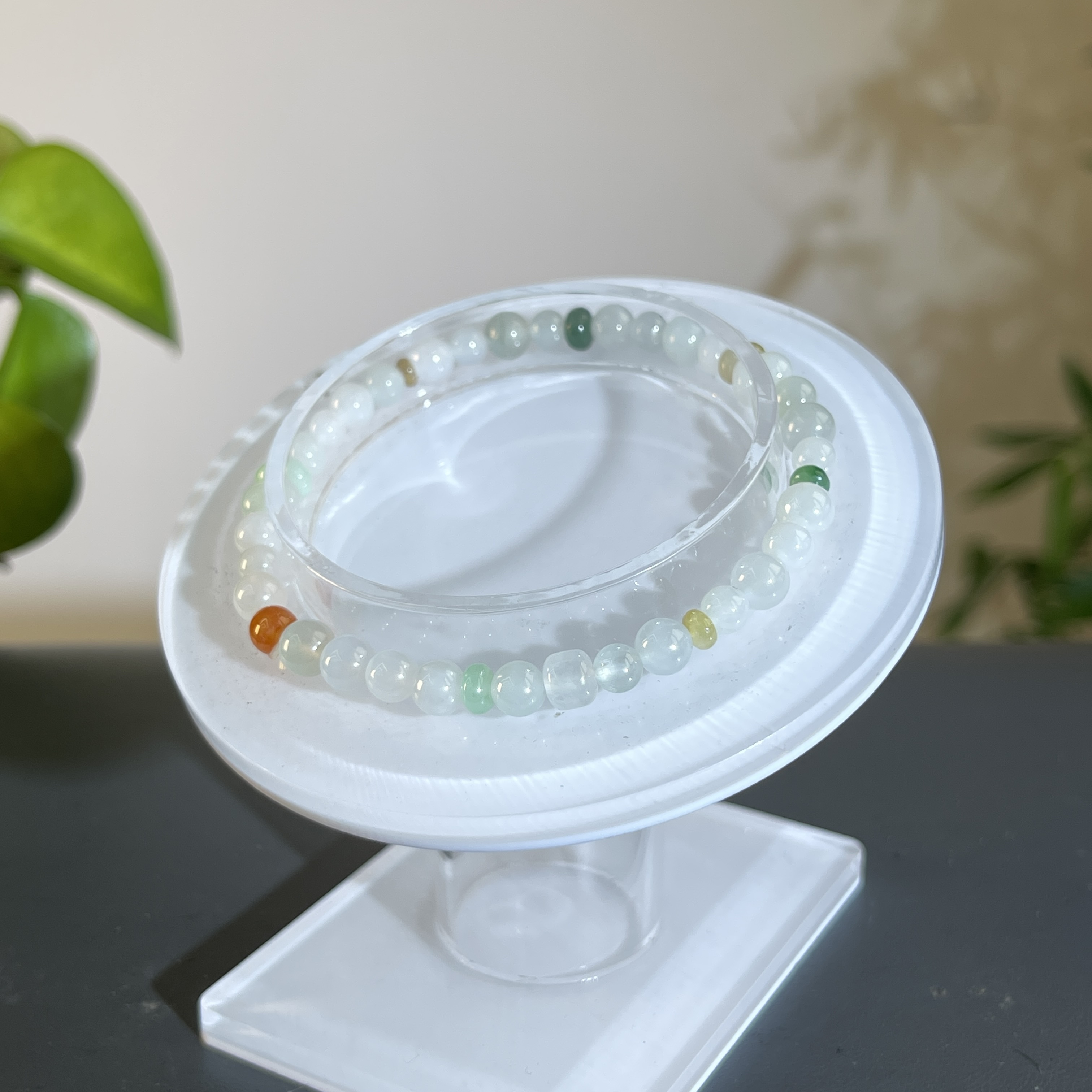 JTW16-05 天然缅甸A货翡翠  翡翠手串