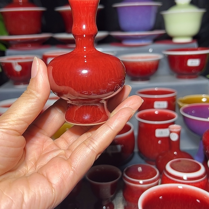 夏***鸣景德镇玉郎亭陶瓷福利杯