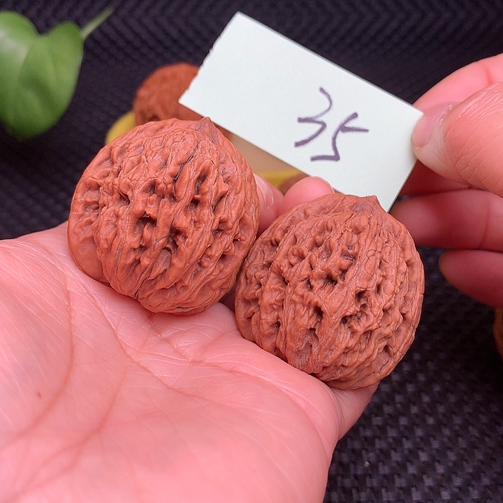 【闪购商品】把件文玩核桃37虎头35