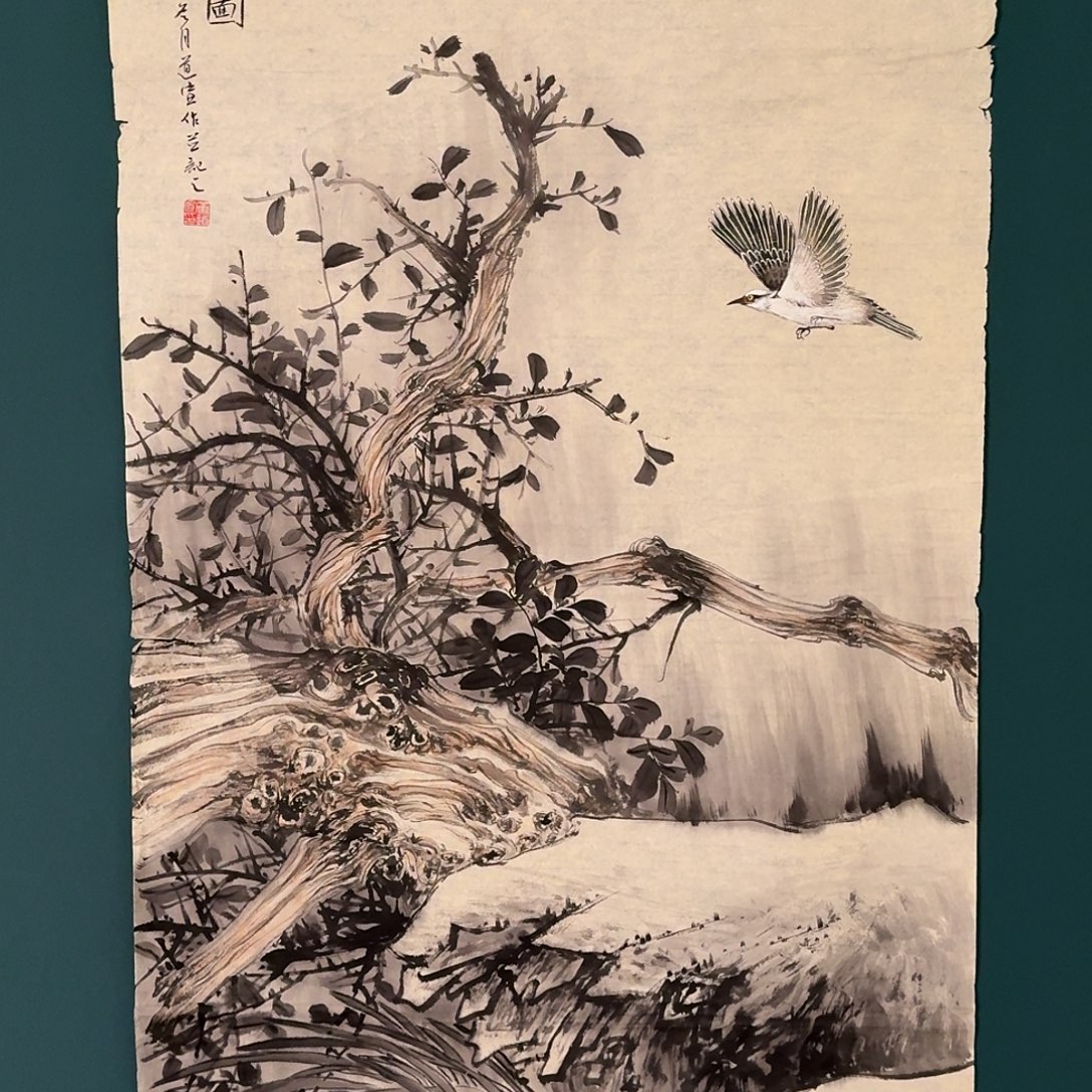 国画董道宣老师的作品