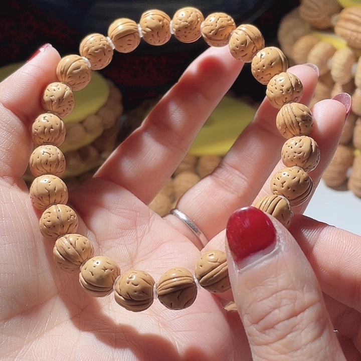 桃核吊坠桃核手串肌肉84