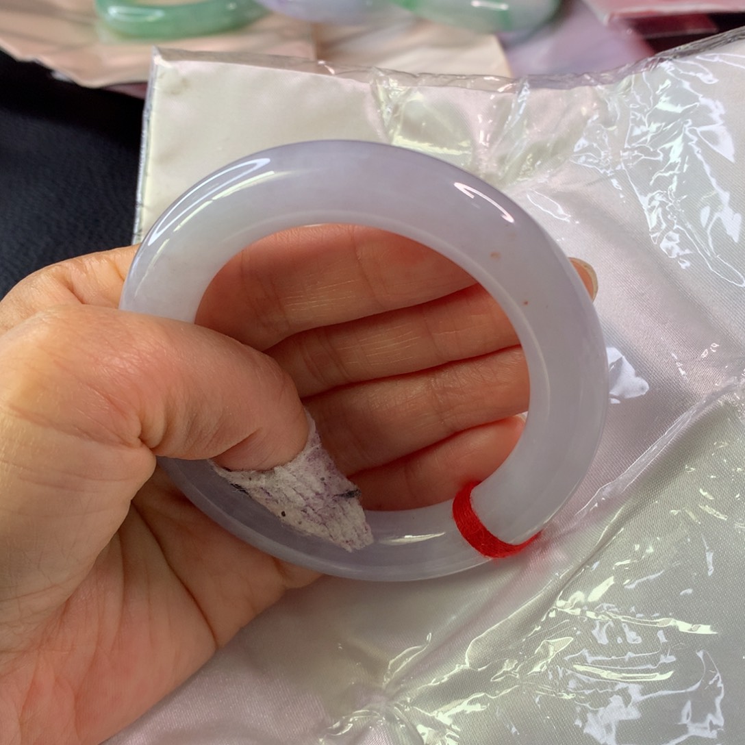 翡翠未镶嵌手镯翡翠手镯56