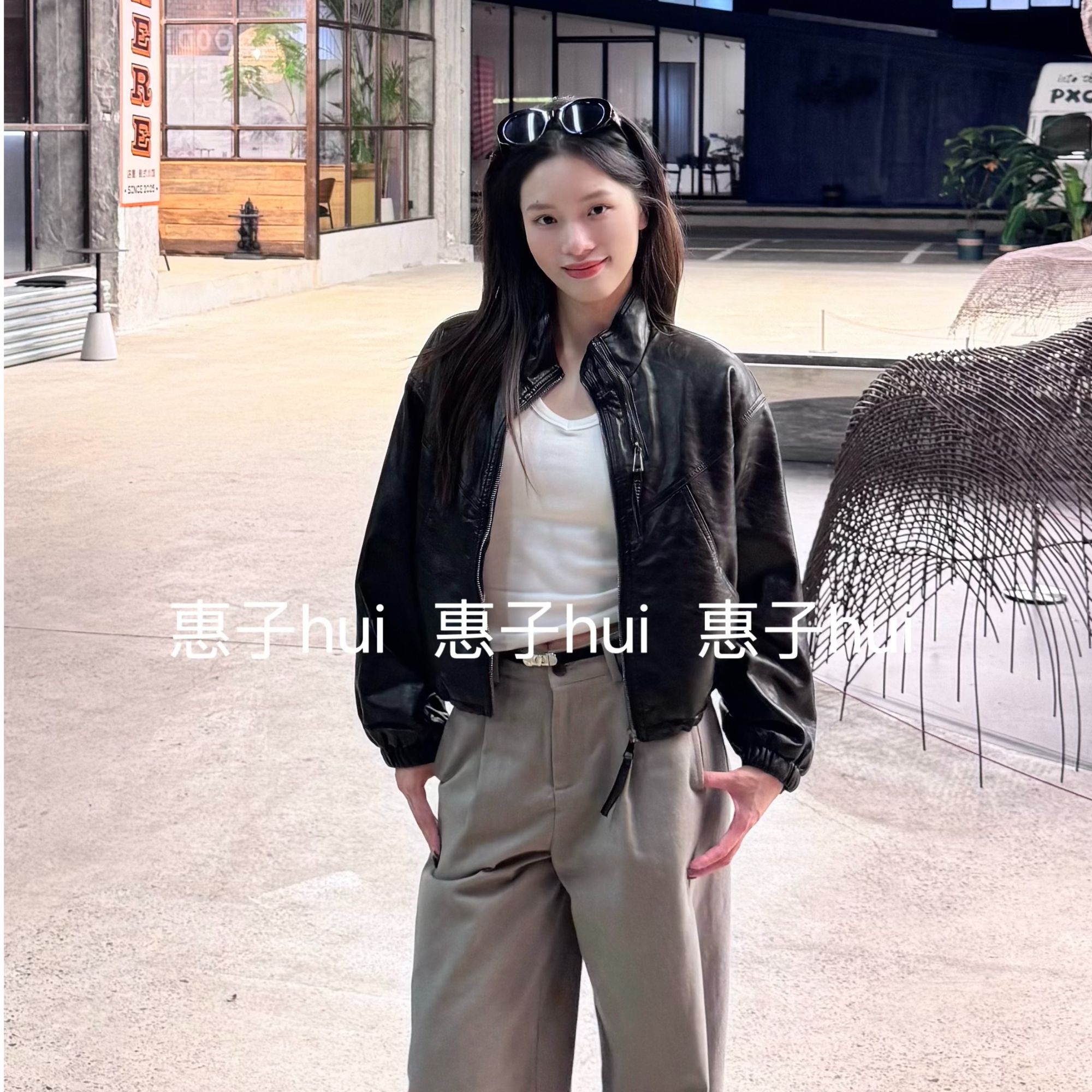 【81285】2025冬季新款加绒皮衣外套休闲时尚百搭立领皮夹克外套