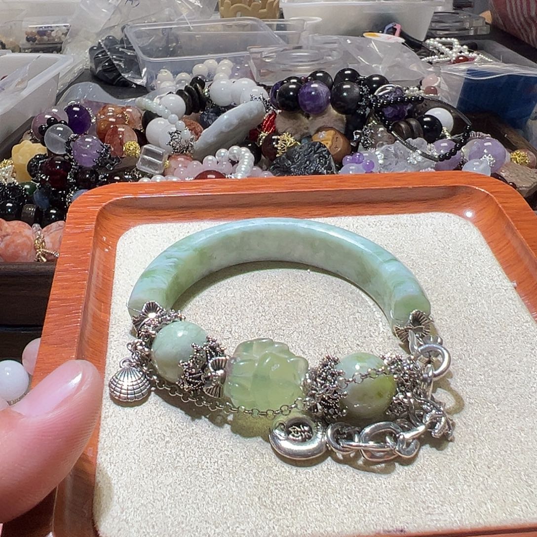 水晶未镶嵌手链水晶手链