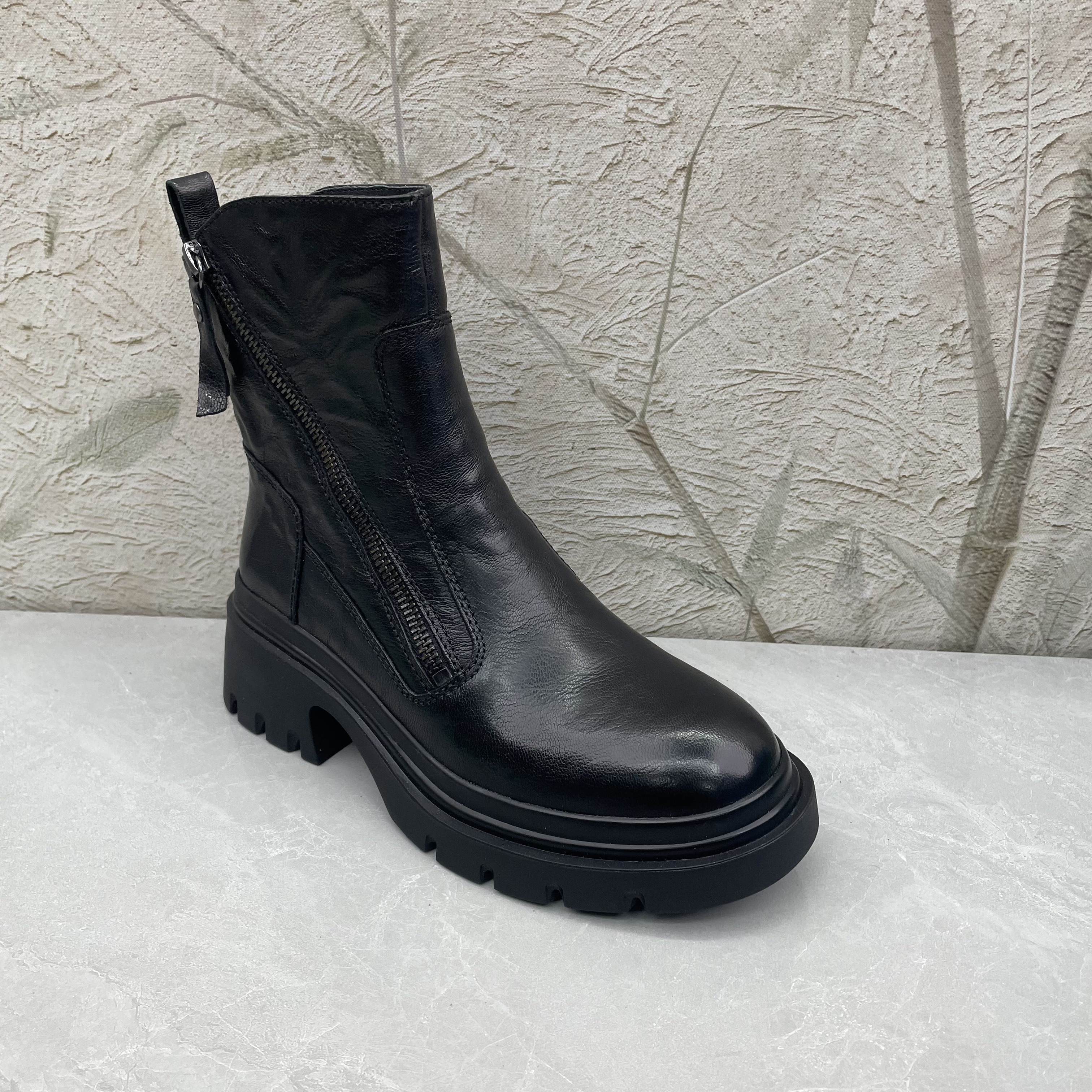  孤品38码 /e##短靴女 女靴 99-28 羊皮 