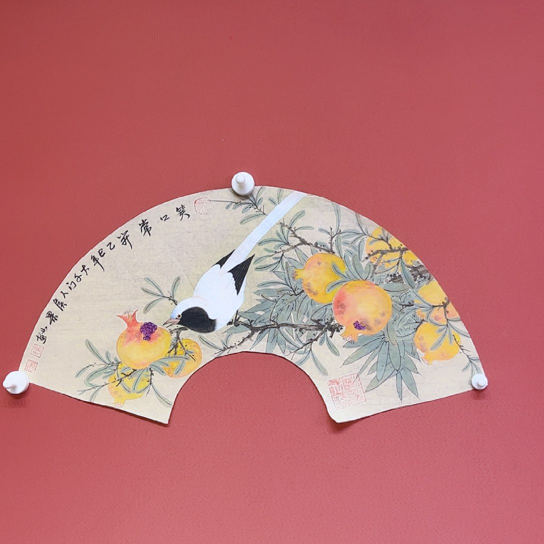 国画侯果山老师亲笔手绘作品朵 