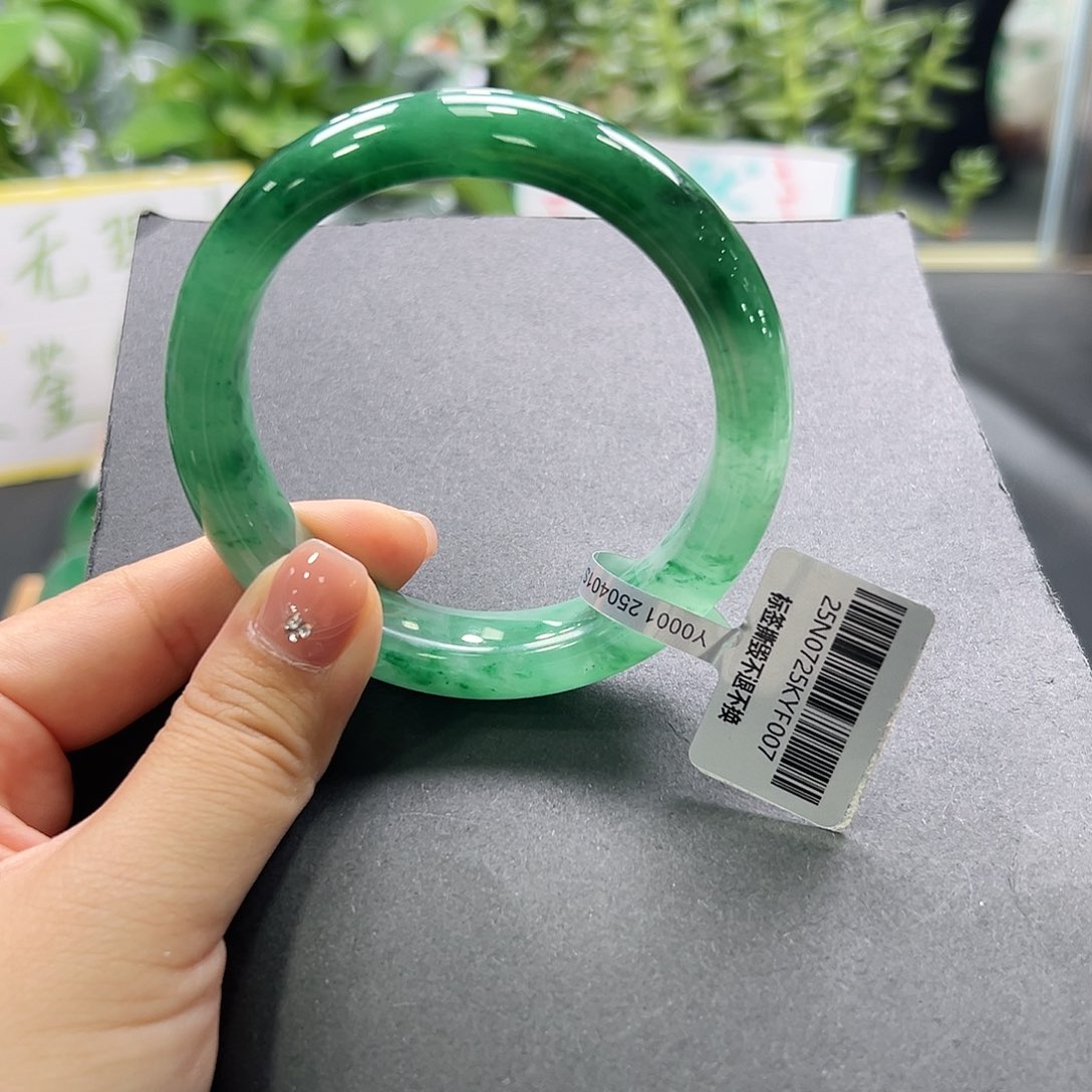 未镶嵌手镯石英质玉（非洲翠）➕小亚59