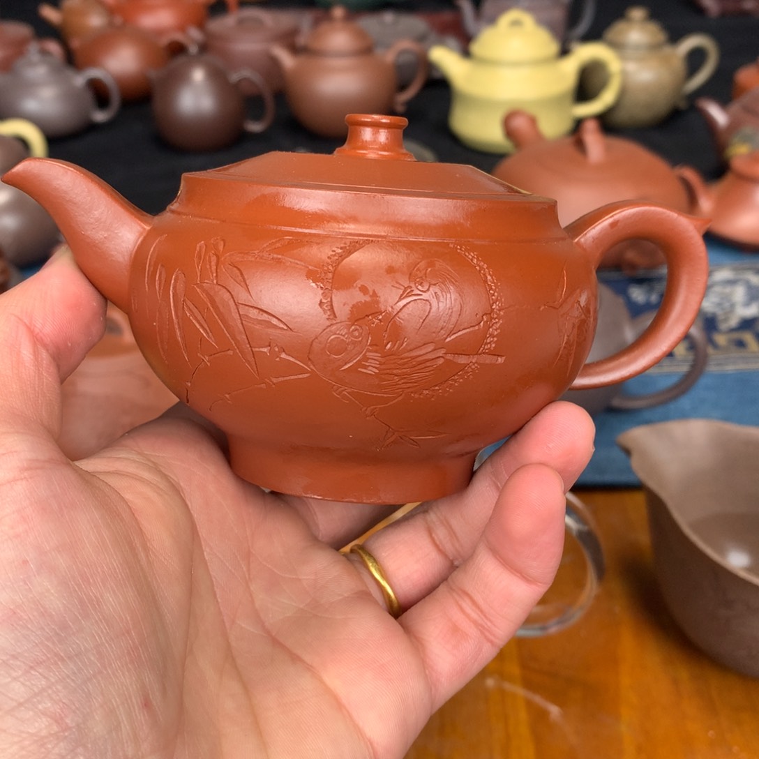 紫砂茶杯原矿紫砂