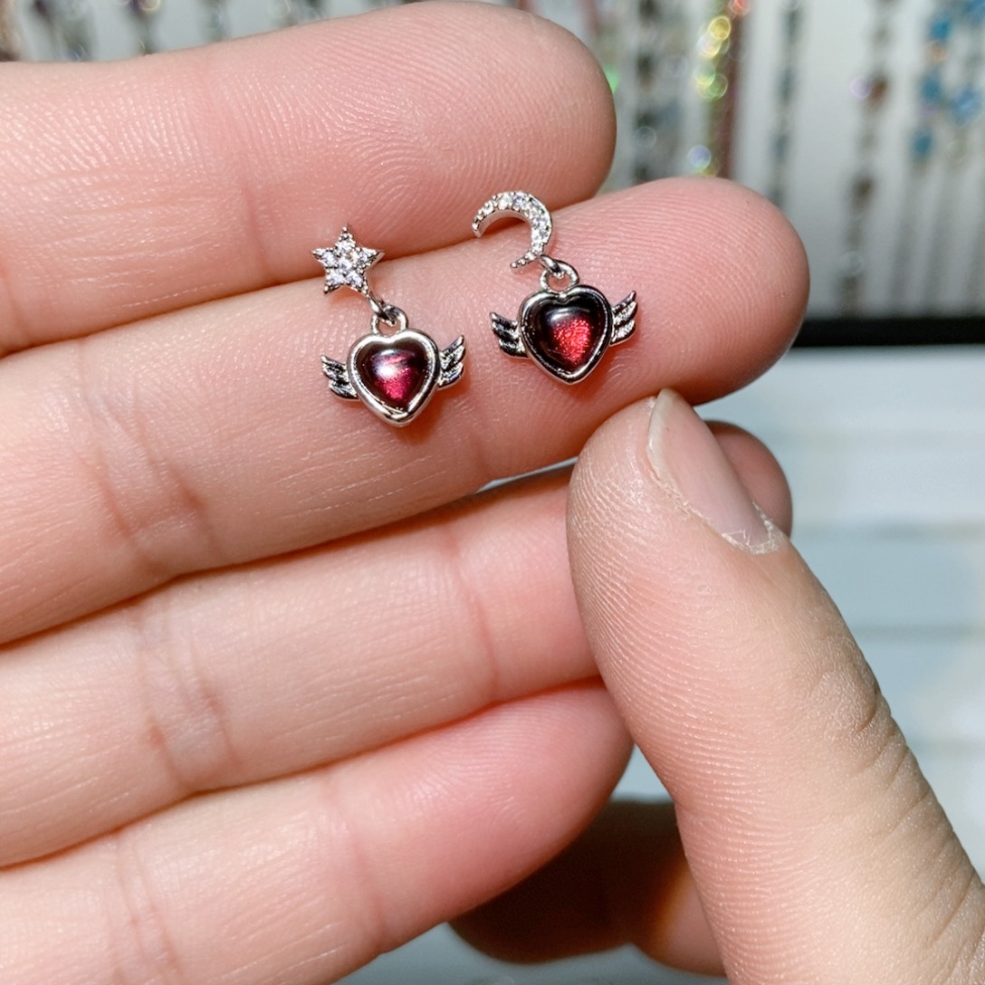 绿水晶戒指银S925镶嵌