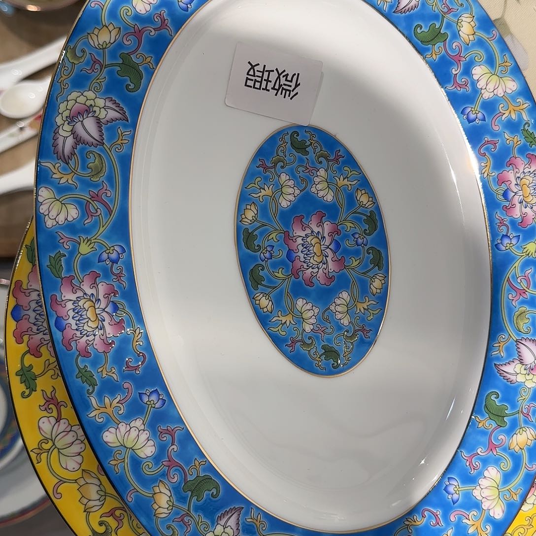 骨瓷珐琅彩工艺制作