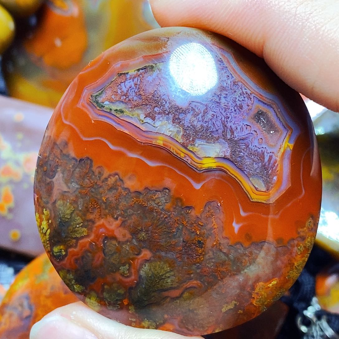 未镶嵌颈饰玛瑙/玉髓